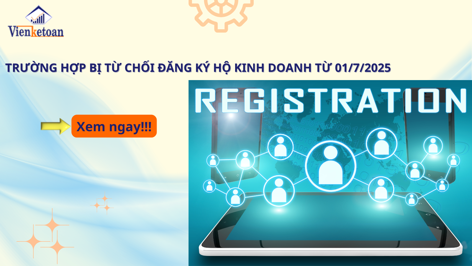 Trường Hợp Bị Từ Chối Đăng Ký Hộ Kinh Doanh Từ 01/7/2025 Trường Hợp Bị Từ Chối Đăng Ký Hộ Kinh Doanh Từ 01/7/2025